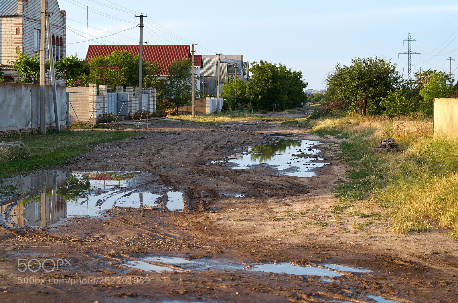 Pentax K-30 sample photo. Country road after rain photography
