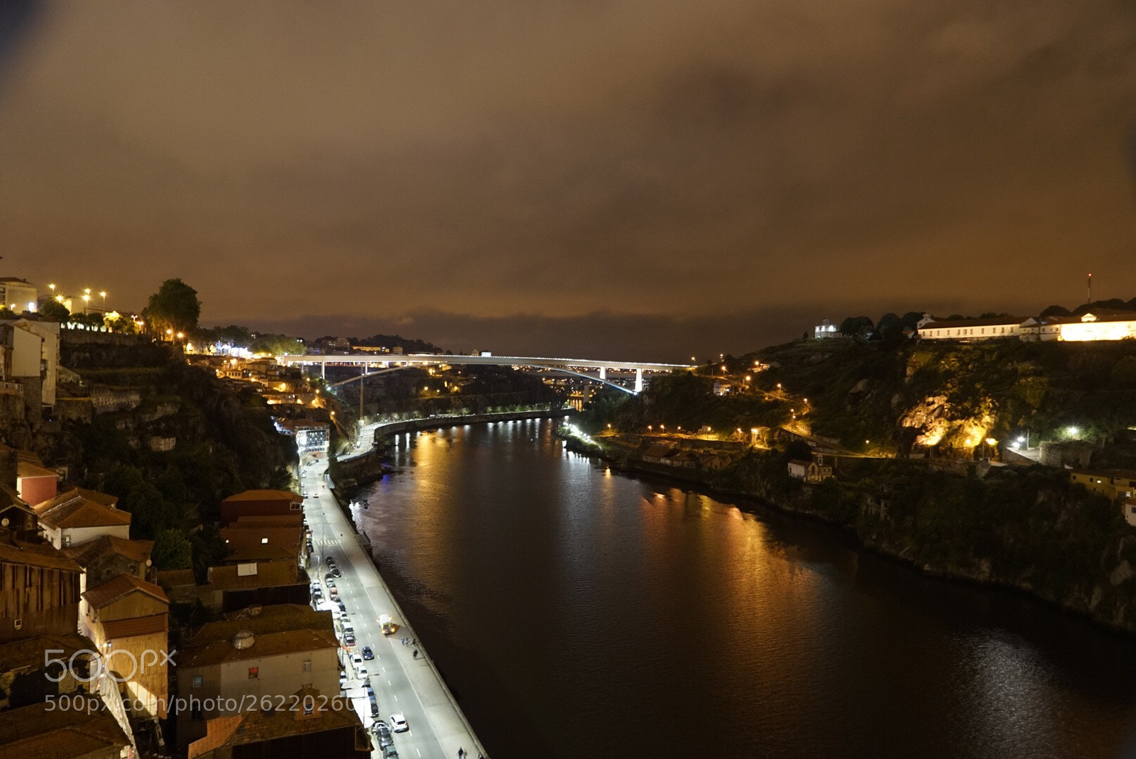 Sony a7 II sample photo. Porto by night photography