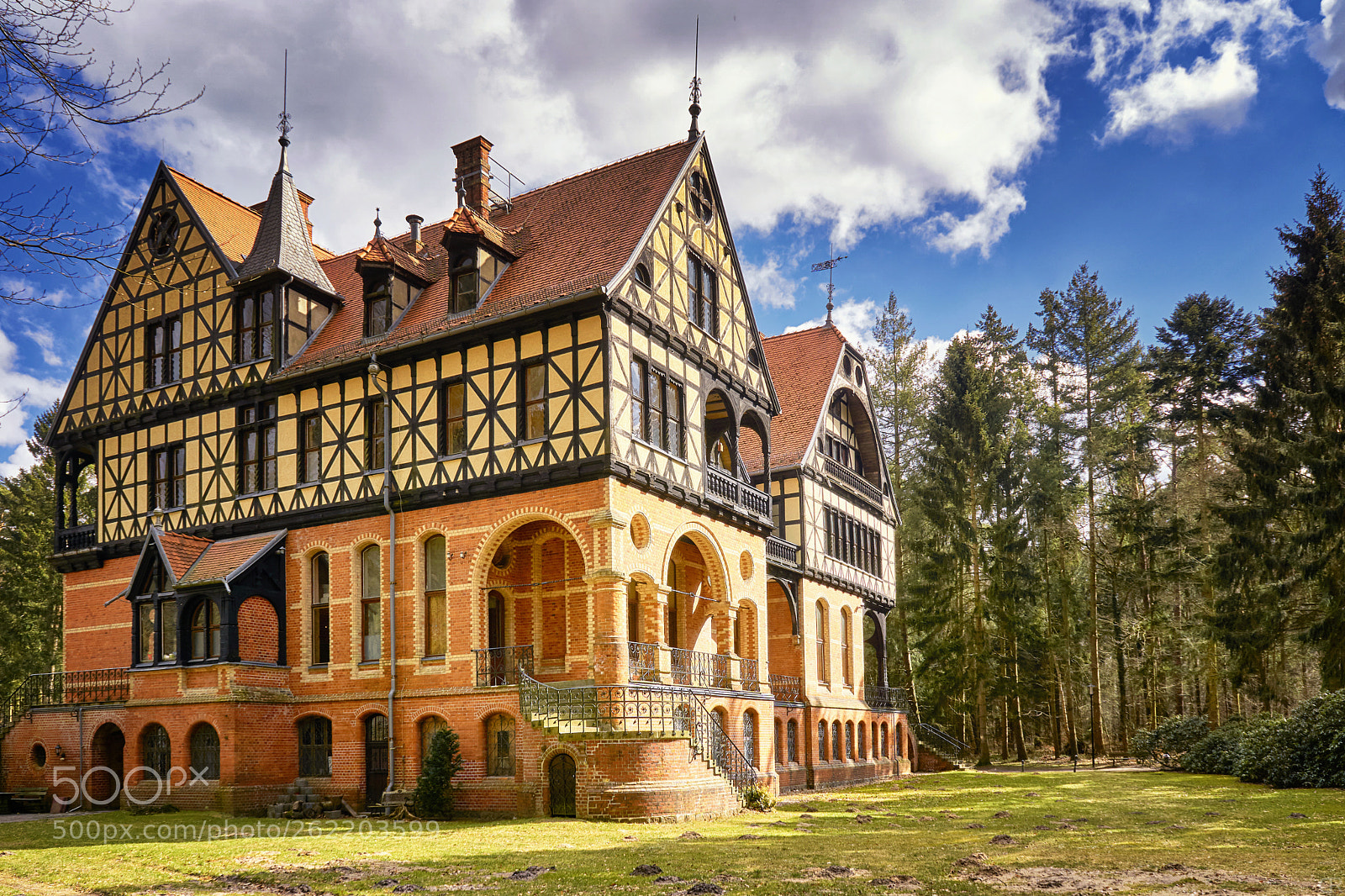 Sony a6000 sample photo. Jagdschloss im wald photography