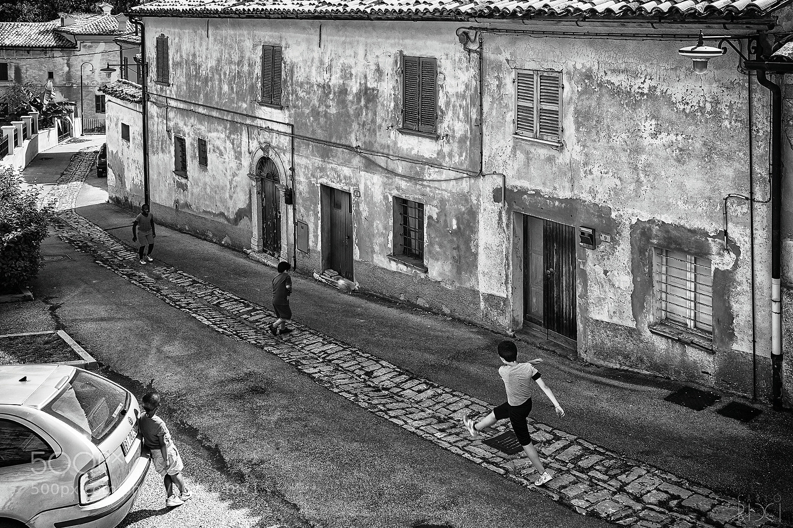 Nikon D850 sample photo. Street football photography