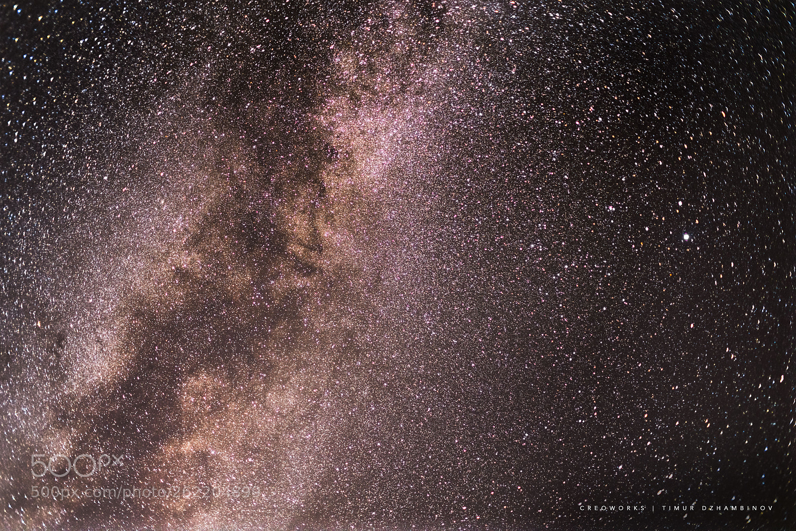 Pentax K-1 sample photo. Galactic core photography