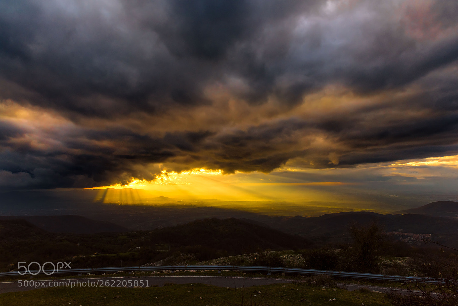 Nikon D810 sample photo. Road with a view photography