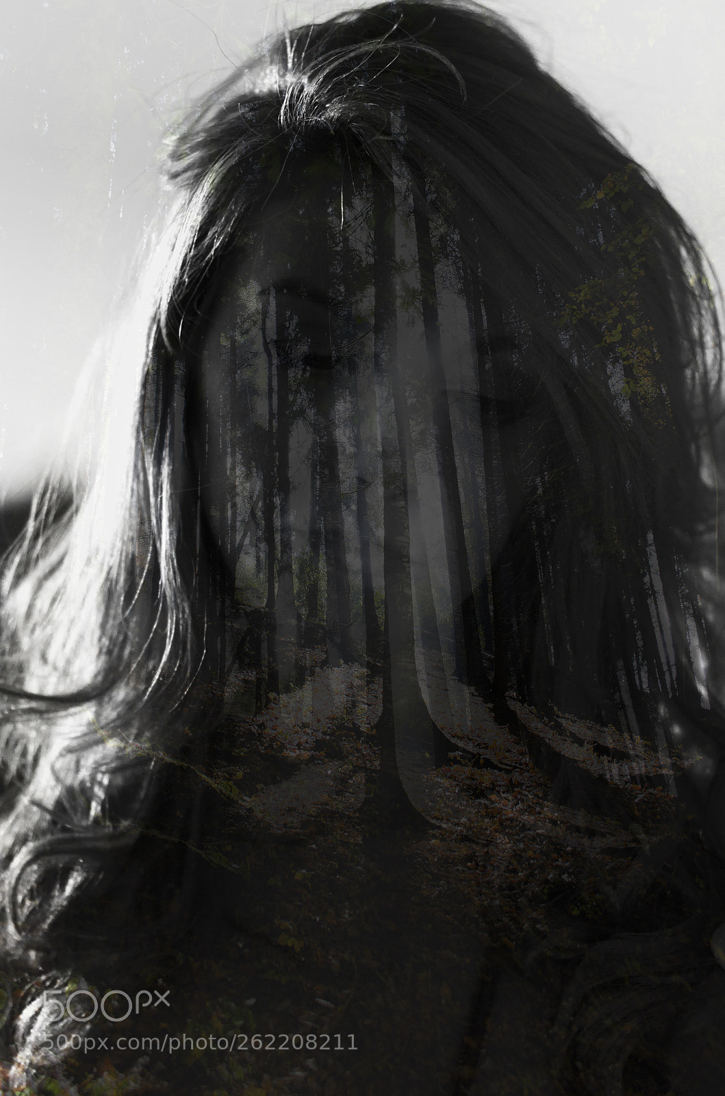 Nikon D7000 sample photo. Forest woman photography