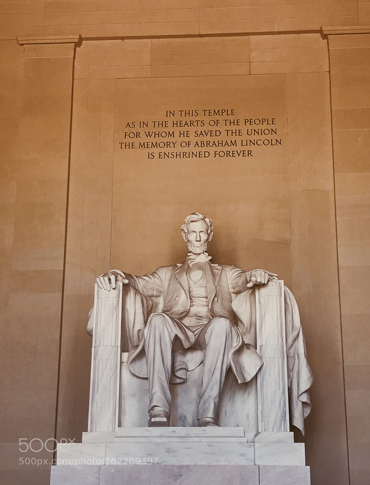 Apple iPhone 7 sample photo. The lincoln memorial photography
