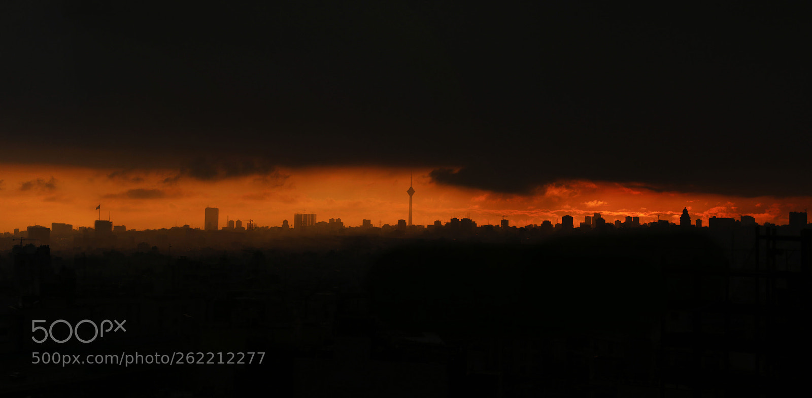 Canon EOS 70D sample photo. Tehran sunset photography