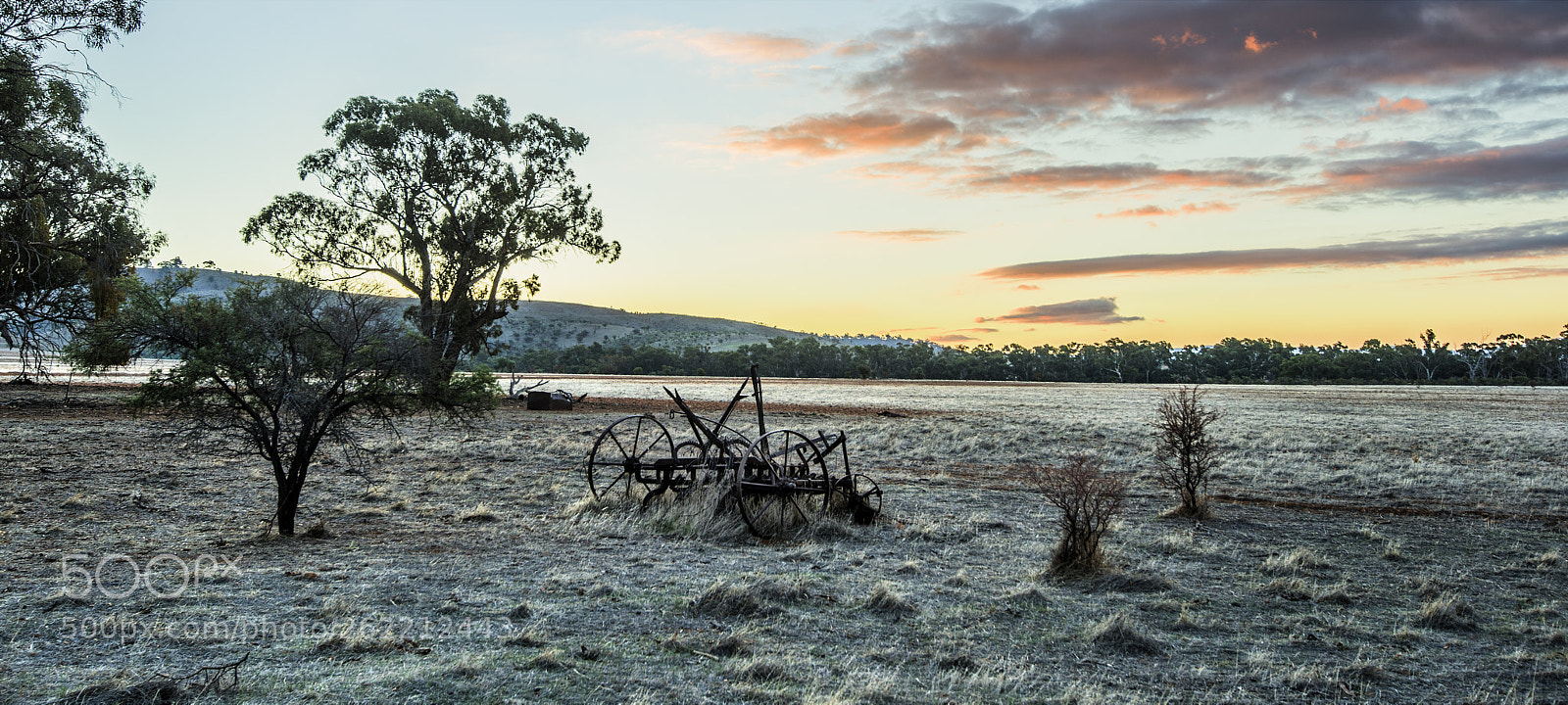 Nikon D810 sample photo. Old farm machinery,flinders ranges photography