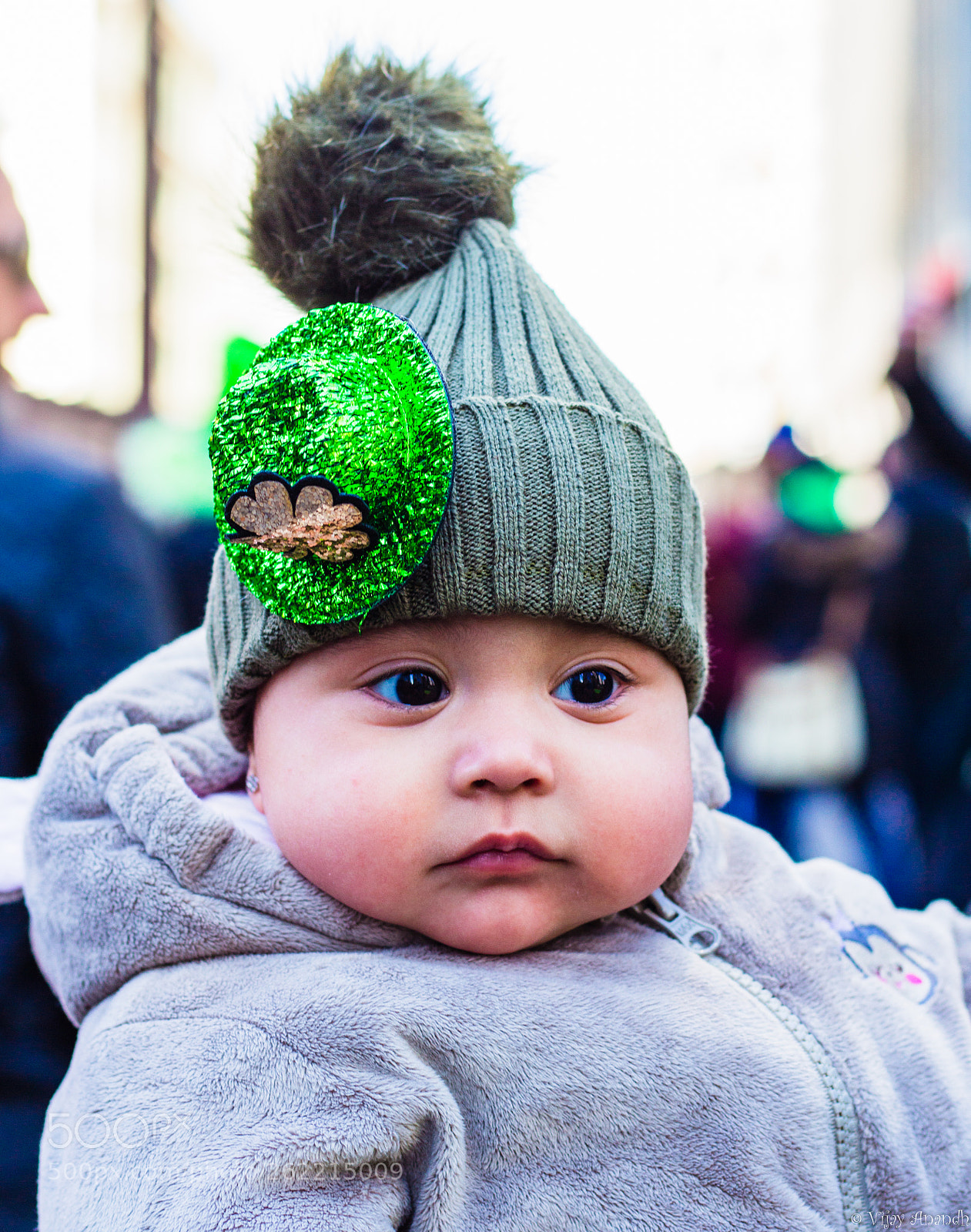 Canon EOS 700D (EOS Rebel T5i / EOS Kiss X7i) sample photo. St patric's day baby photography