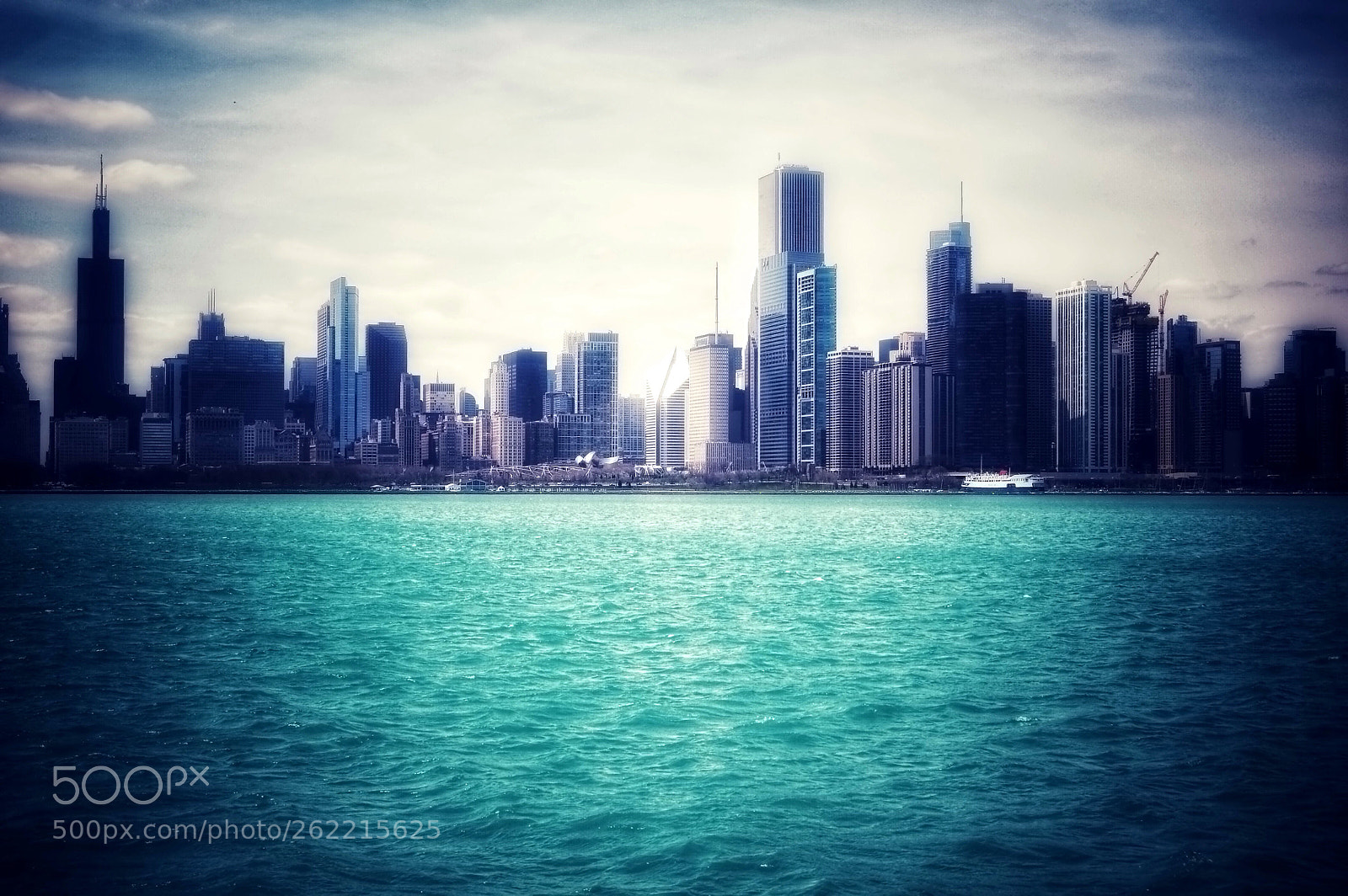 Nikon D3200 sample photo. Skyline chicago. photography