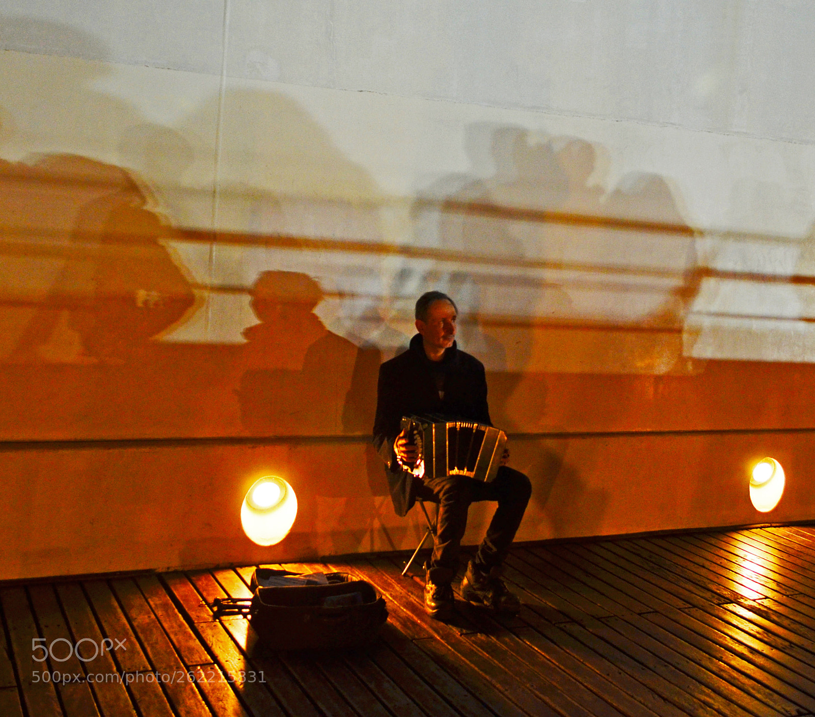 Nikon D5100 sample photo. Bandoneon callejero photography