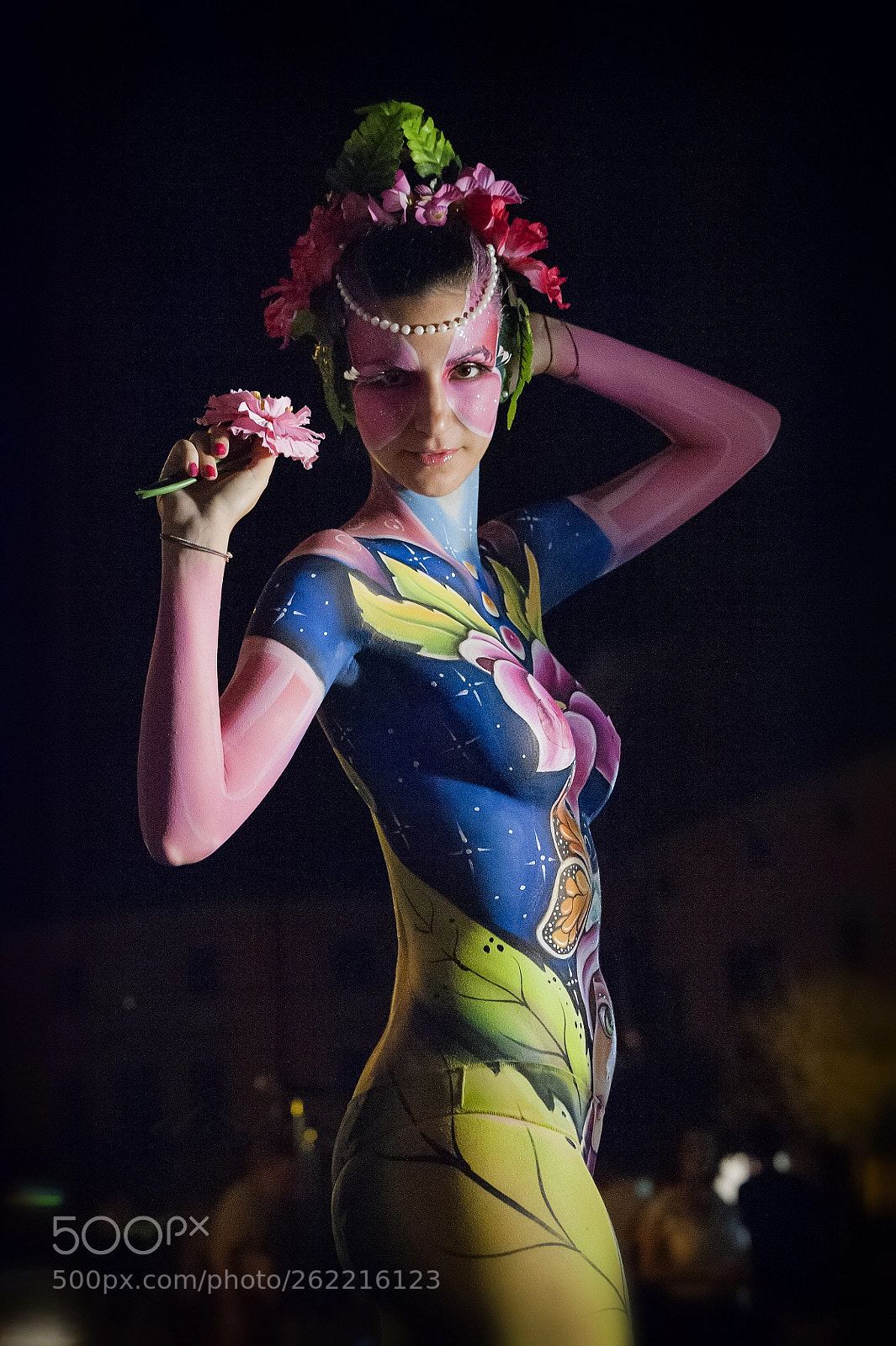 Nikon D700 sample photo. Body painting photography