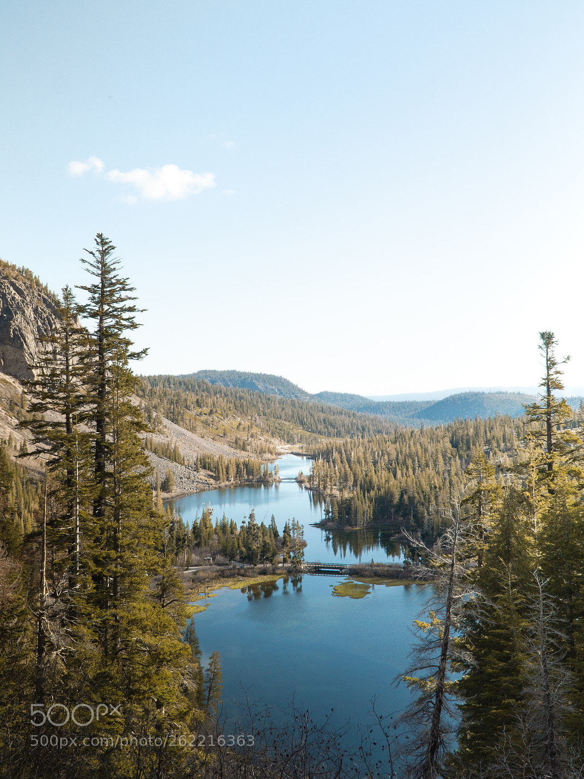 Sony a6000 sample photo. Twin lakes photography