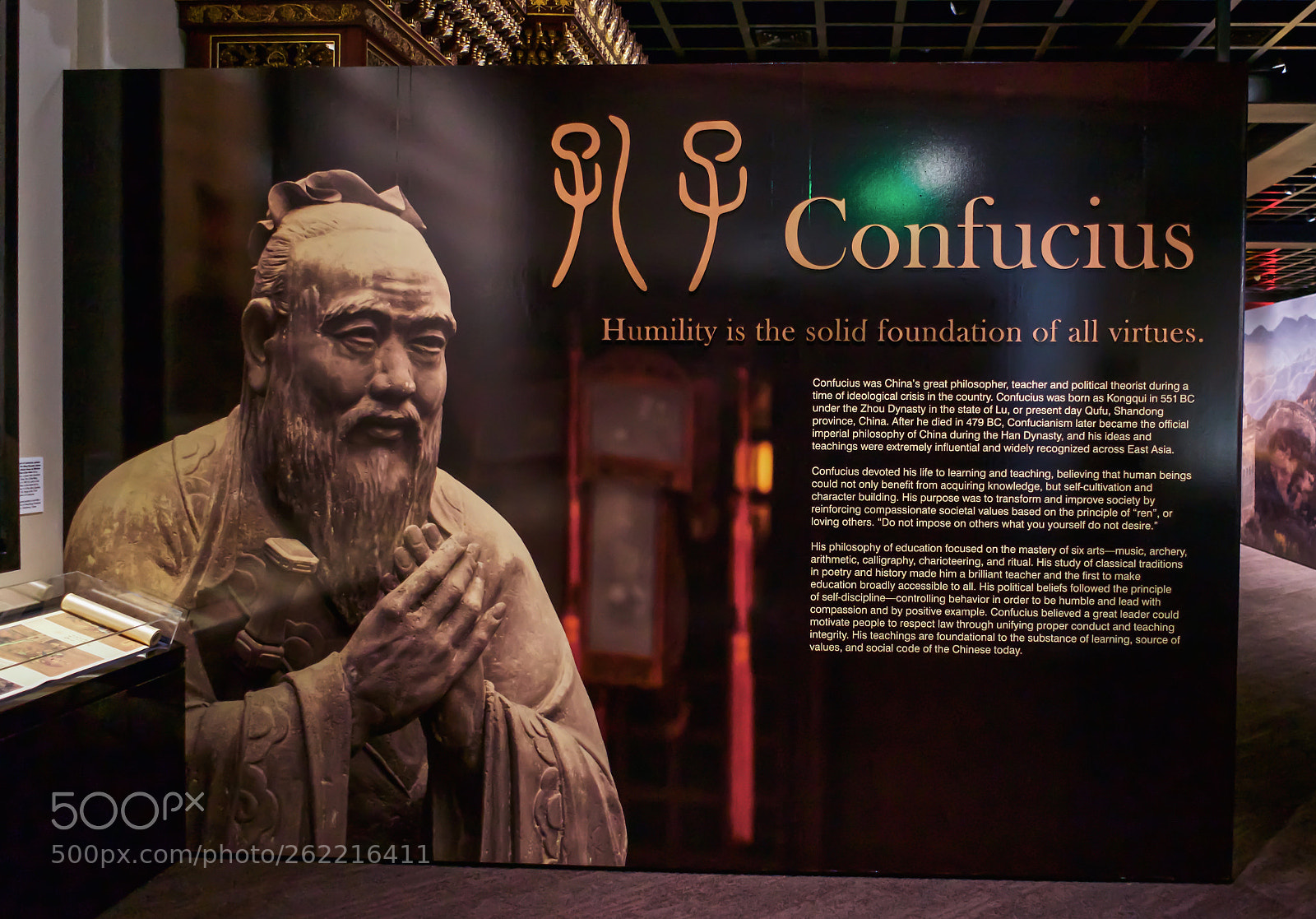 Sony a7 sample photo. Confucius the great philosopher photography
