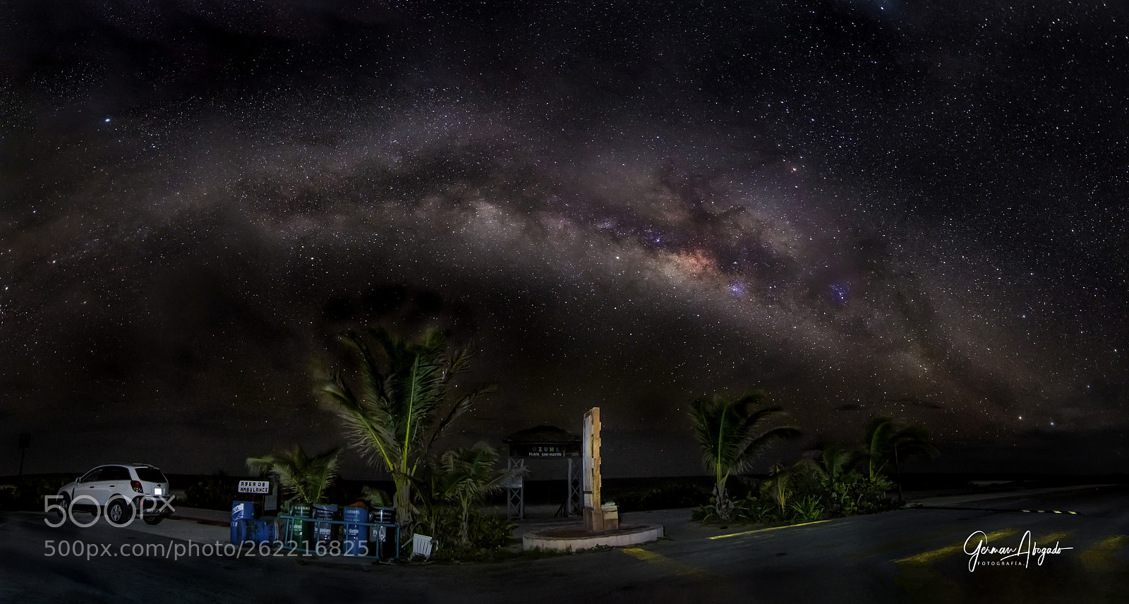 Nikon D5500 sample photo. Panorama ⁮via lactea cozumel photography