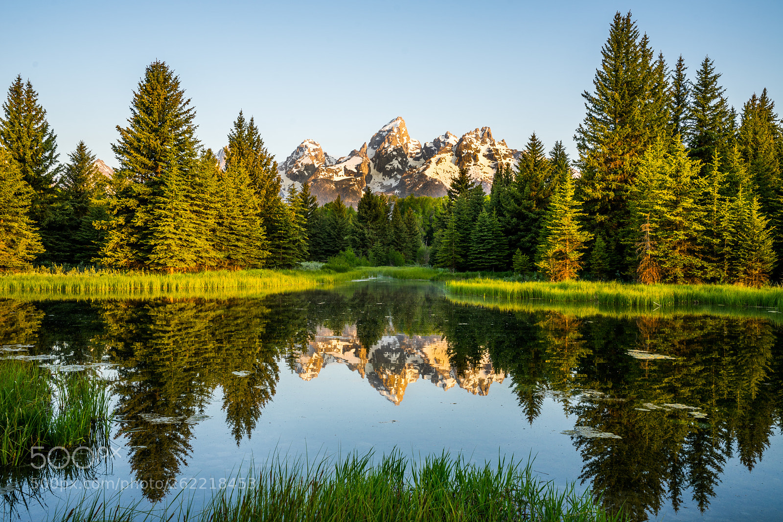 Sony a7 II sample photo. Sunrise at schwabacher landing photography