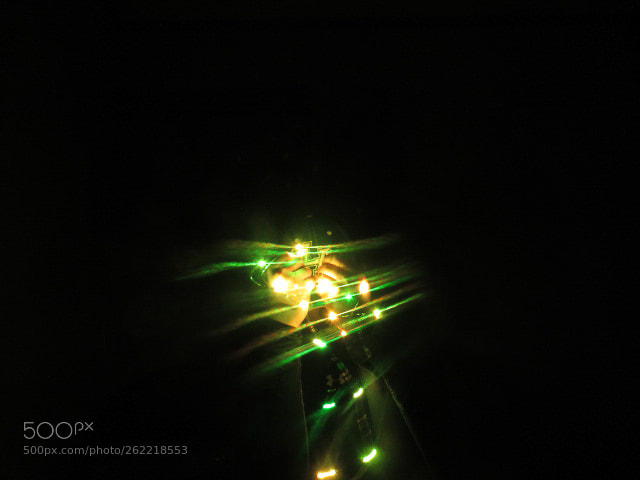 Canon PowerShot SX520 HS sample photo. Fairy lights photography