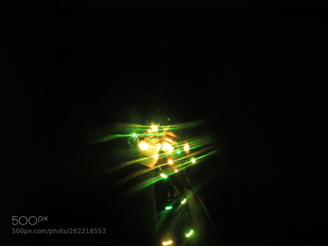 Canon PowerShot SX520 HS sample photo. Fairy lights photography