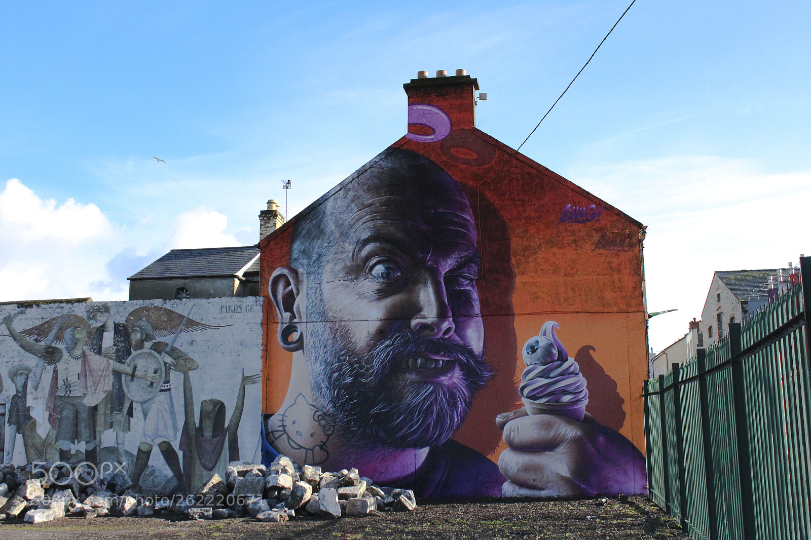 Canon EOS 600D (Rebel EOS T3i / EOS Kiss X5) sample photo. Street art in limerick photography