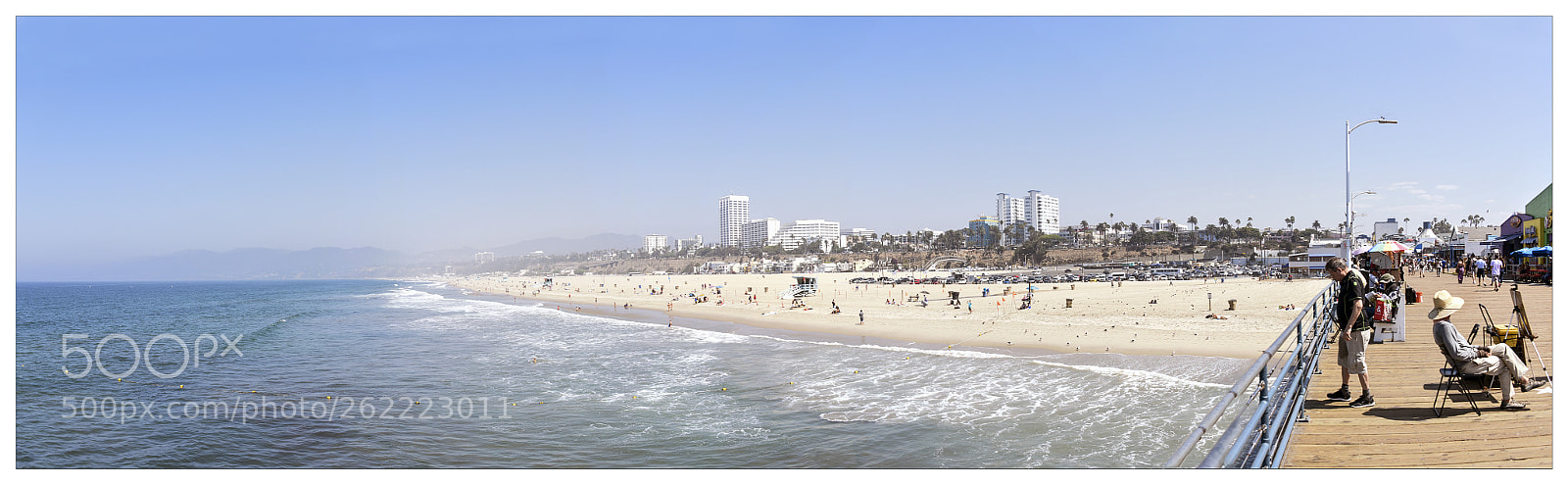 Nikon D810 sample photo. Santa monica photography