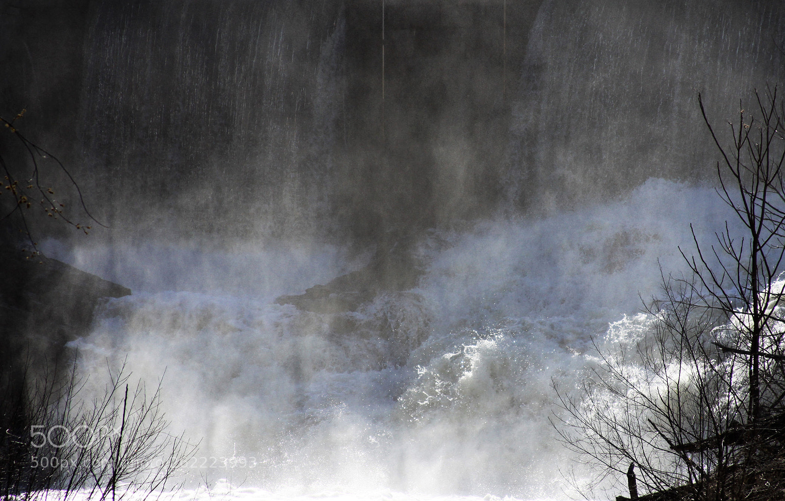 Canon EOS 50D sample photo. Waterfall photography