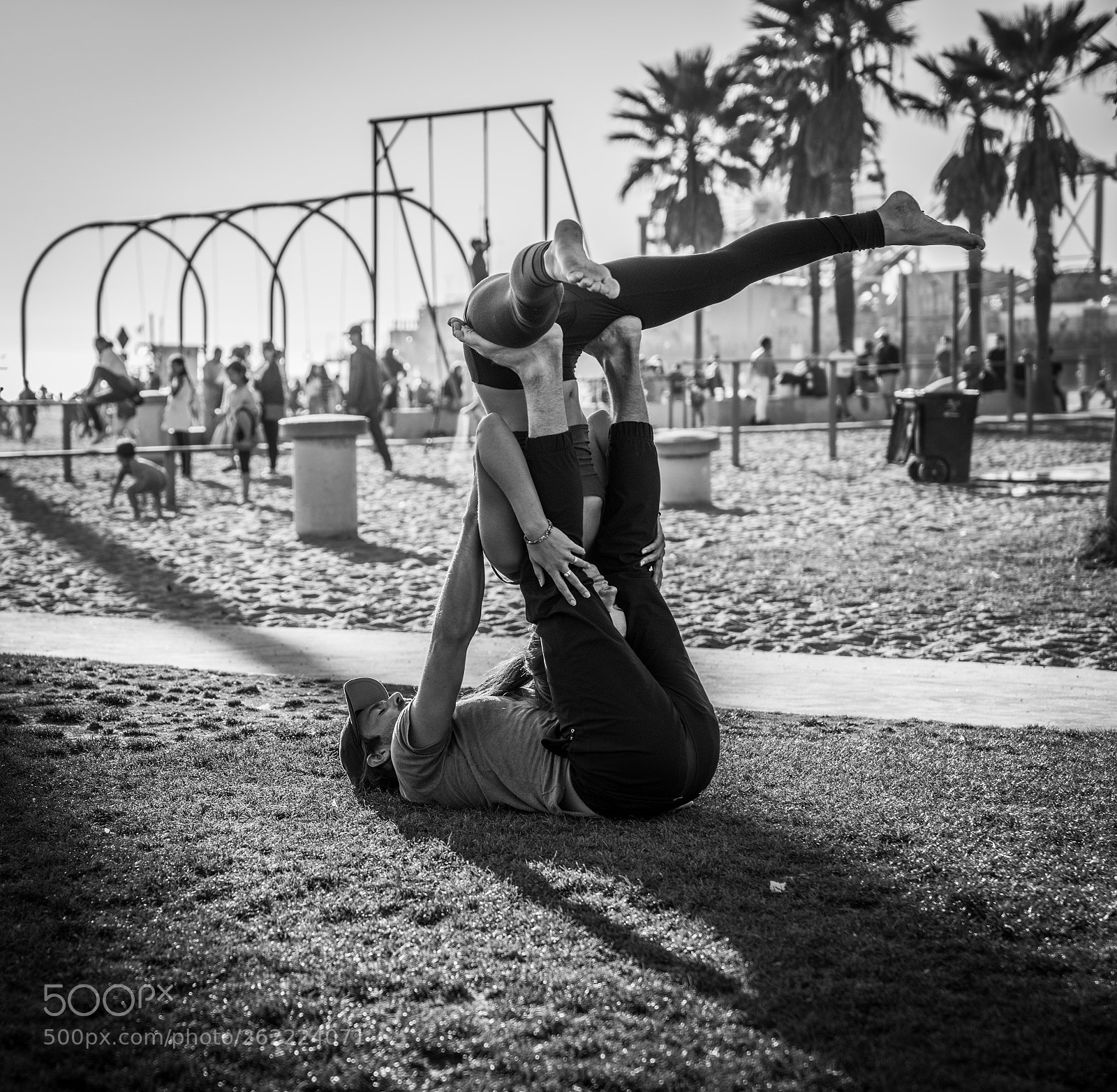 Sony a7R II sample photo. Santa monica balance by photography