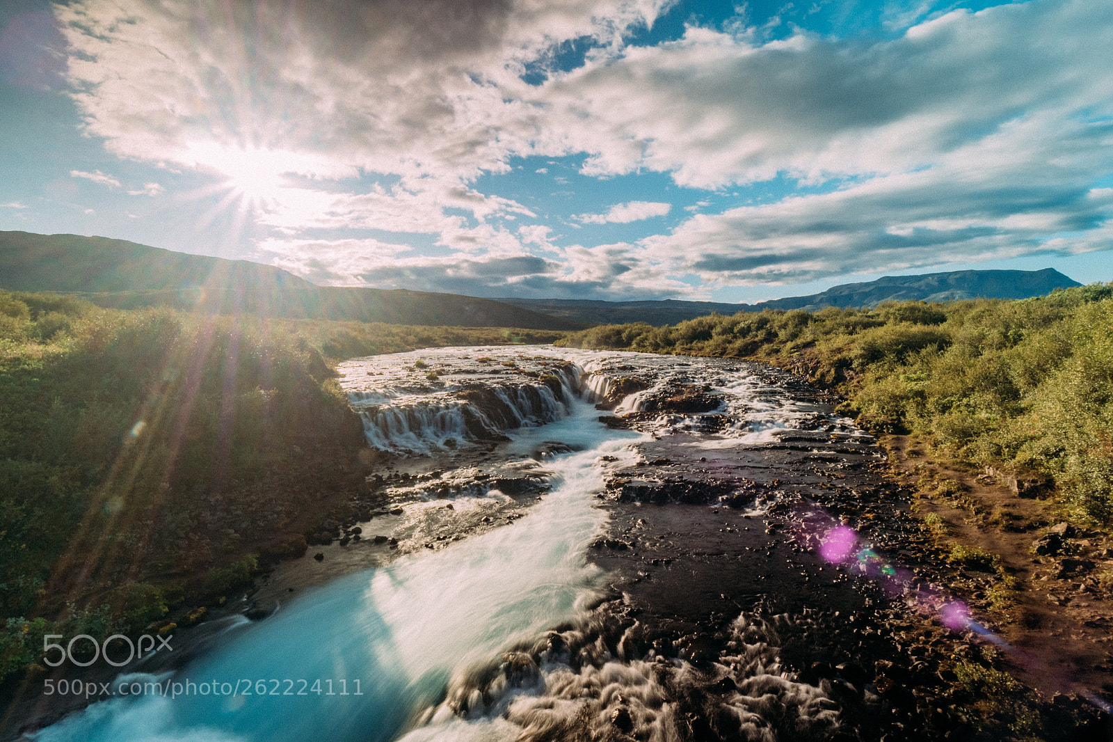 Olympus OM-D E-M5 II sample photo. Bruarfoss photography