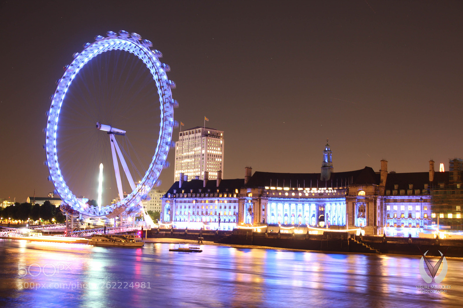 Canon EOS 500D (EOS Rebel T1i / EOS Kiss X3) sample photo. London eye photography