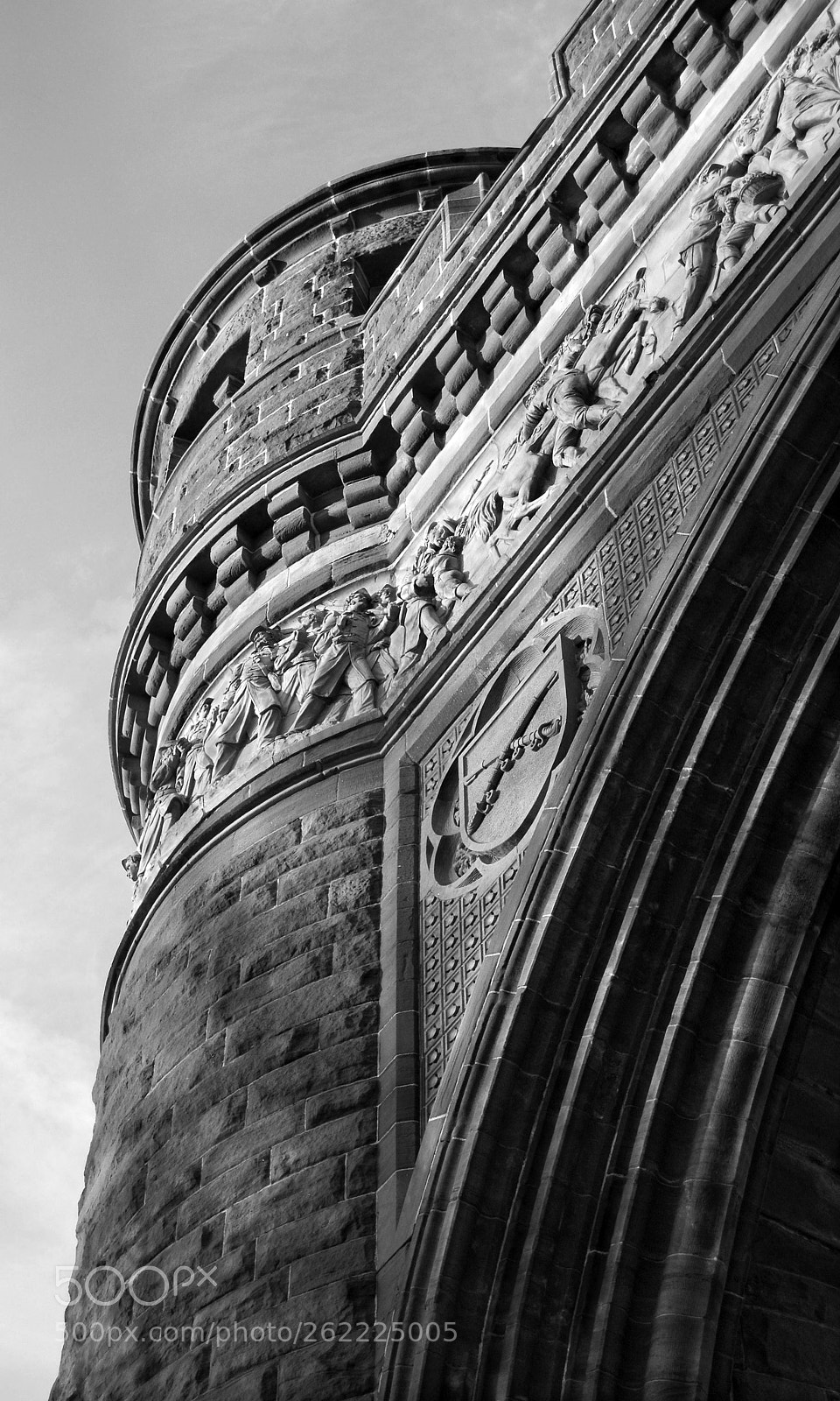 Nikon D40X sample photo. Sculptured monument photography