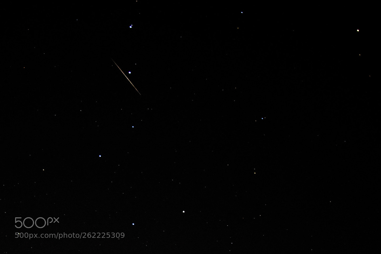 Nikon D3400 sample photo. Shooting star photography