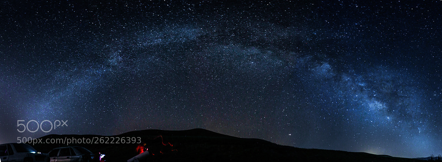 Canon EOS 70D sample photo. The milky way photography