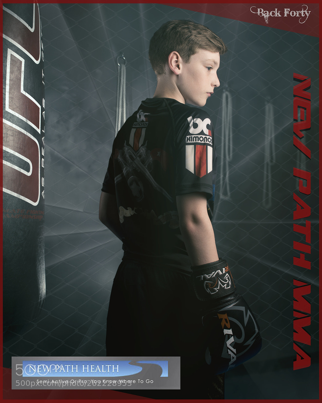 Nikon D800 sample photo. Kids mma photography