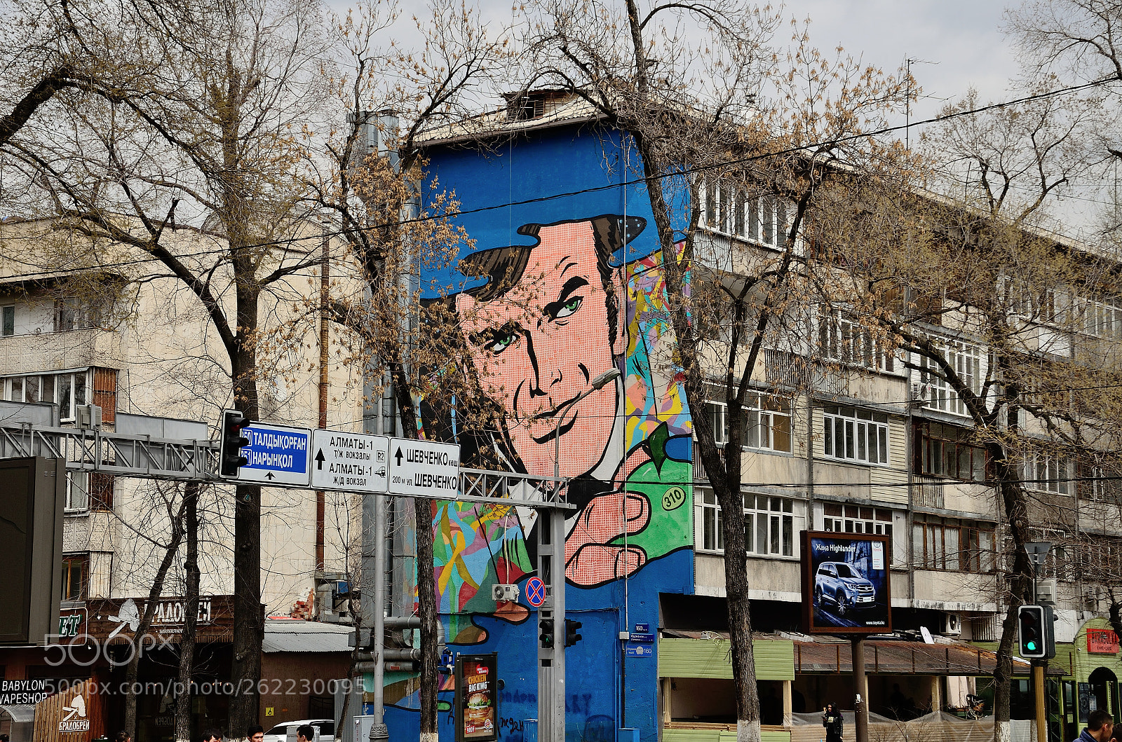 Nikon D5100 sample photo. Mural photography