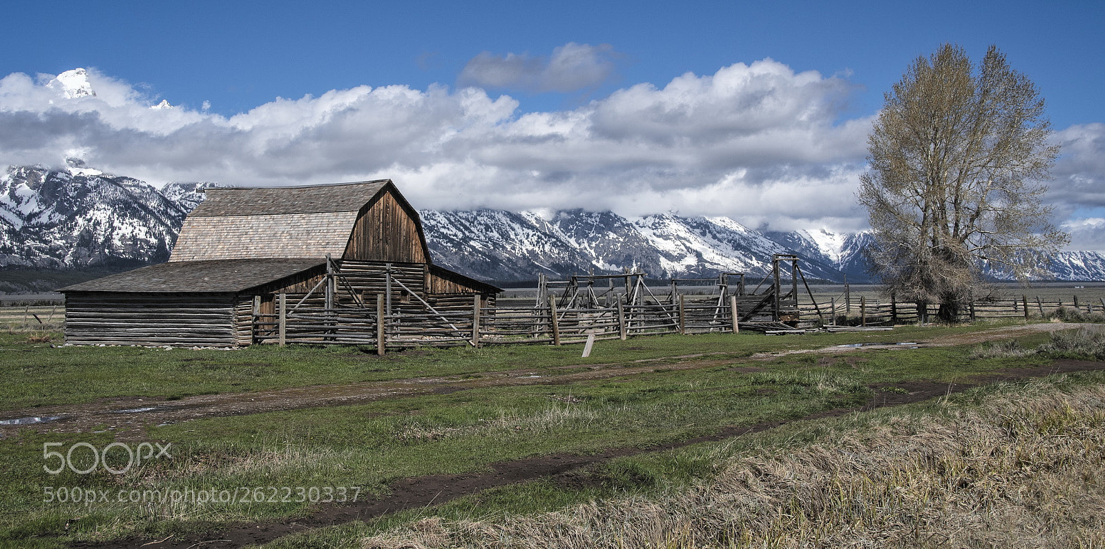 Nikon D7500 sample photo. Mormon barn grand tetons photography