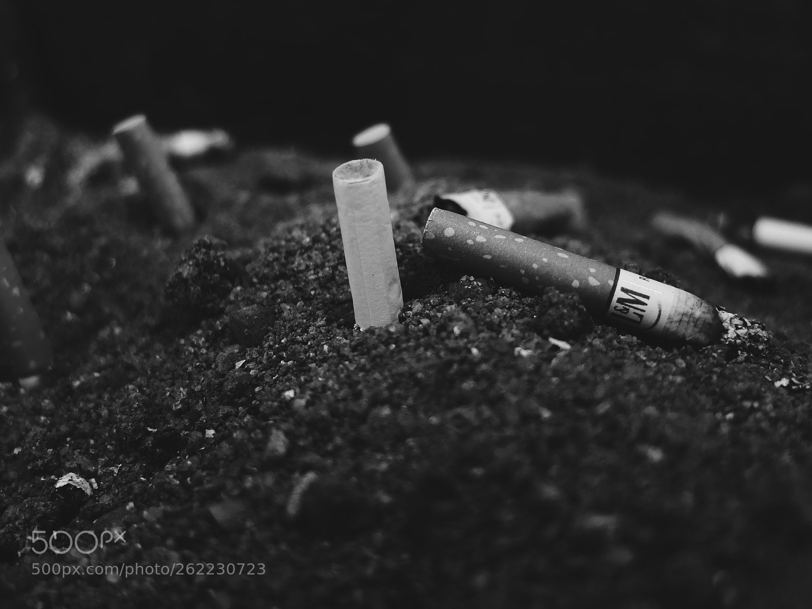 Fujifilm X10 sample photo. The end of cigarettes photography