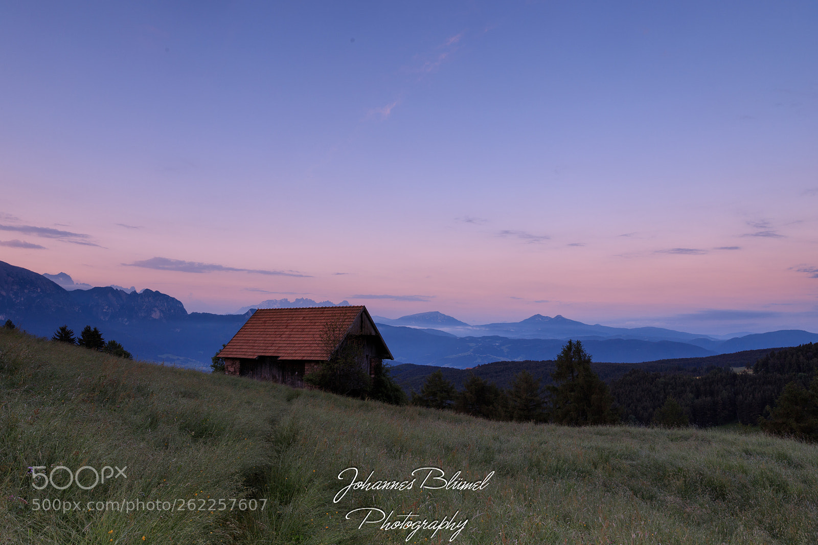 Canon EOS 6D Mark II sample photo. Sunrise in south tyrol photography