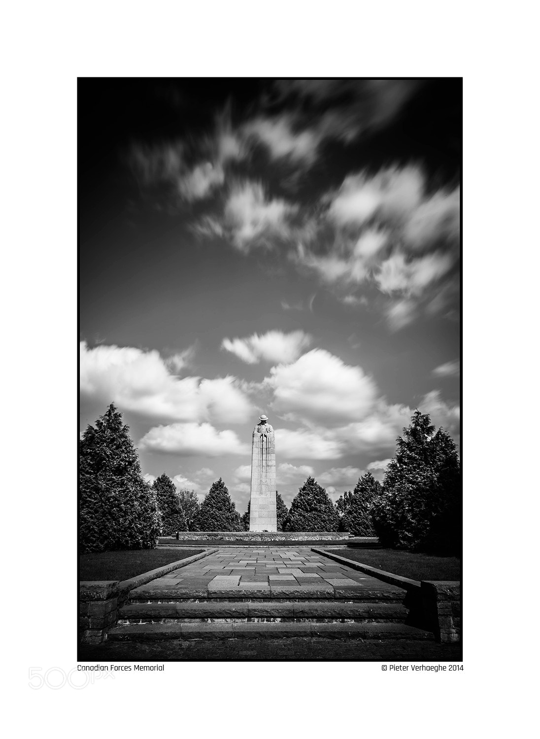 Nikon D4 sample photo. Canadian forces memorial photography
