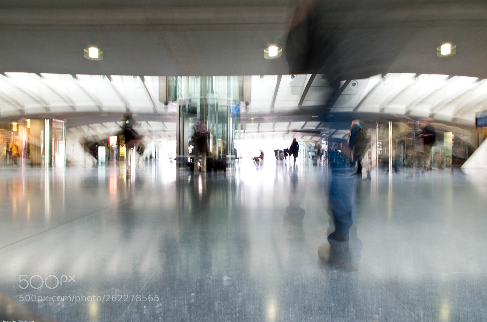 Pentax K-50 sample photo. People are ghosts in photography