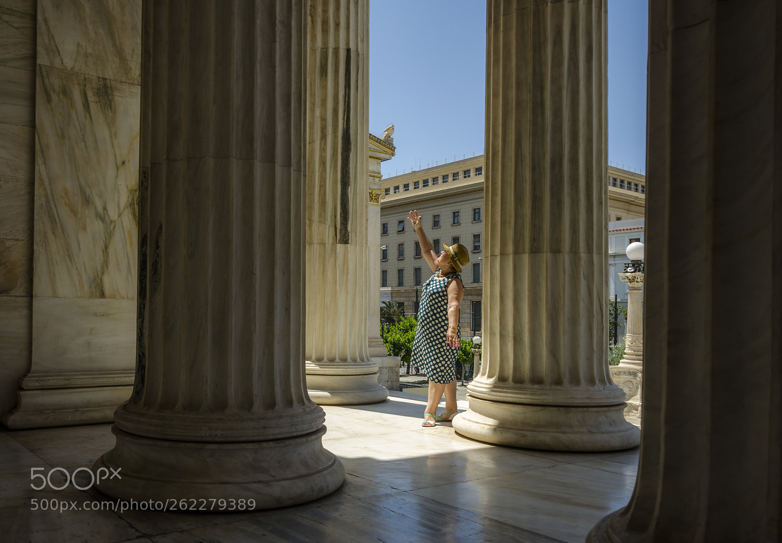 Nikon D5100 sample photo. Academia of athens photography