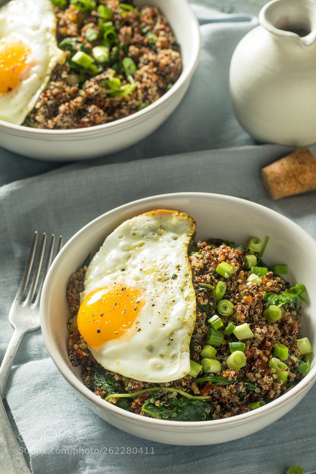 Canon EOS 5D Mark IV sample photo. Healthy organic quinoa breakfast photography