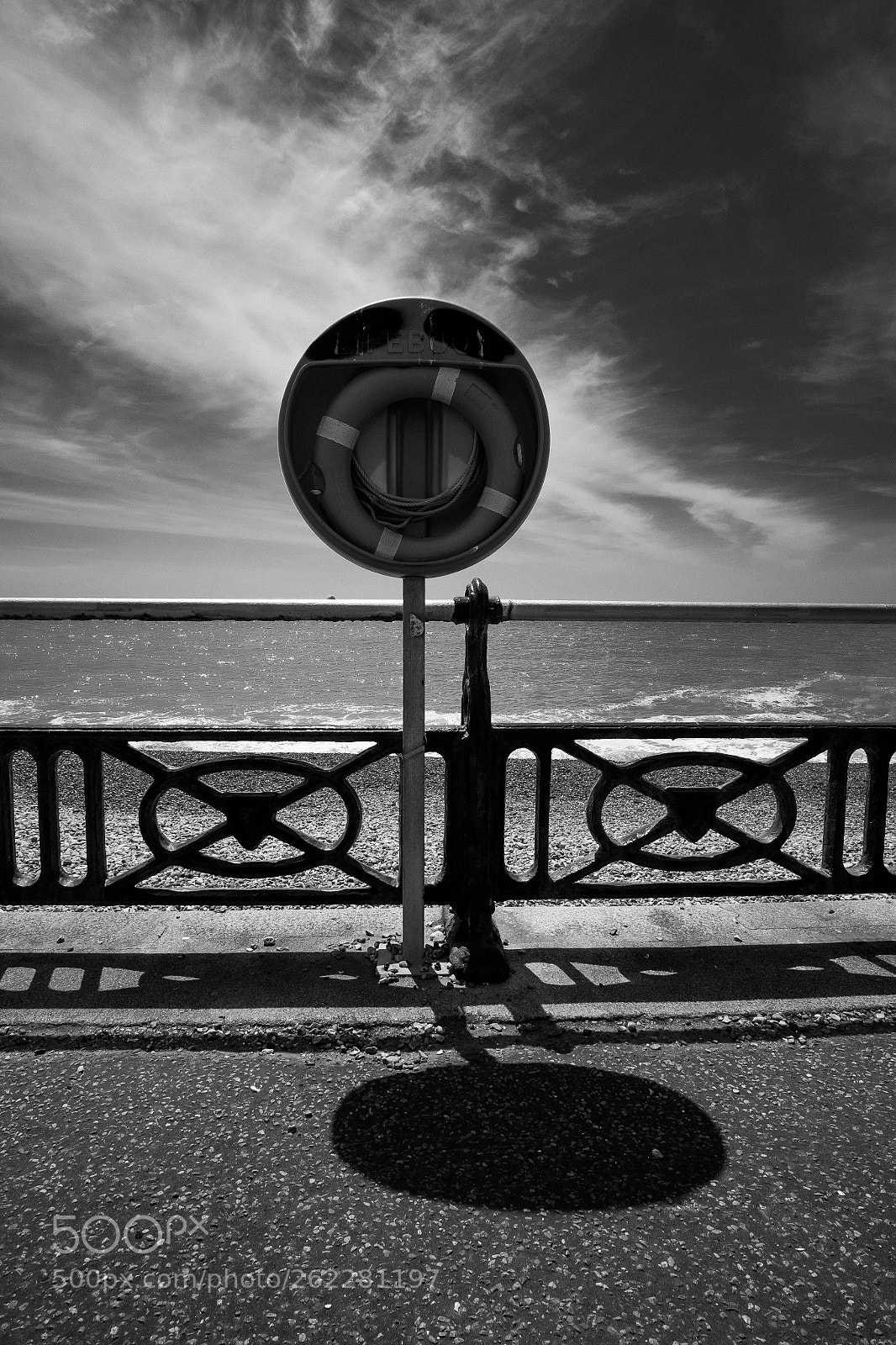 Fujifilm X-Pro1 sample photo. Lifebouy brighton beach photography