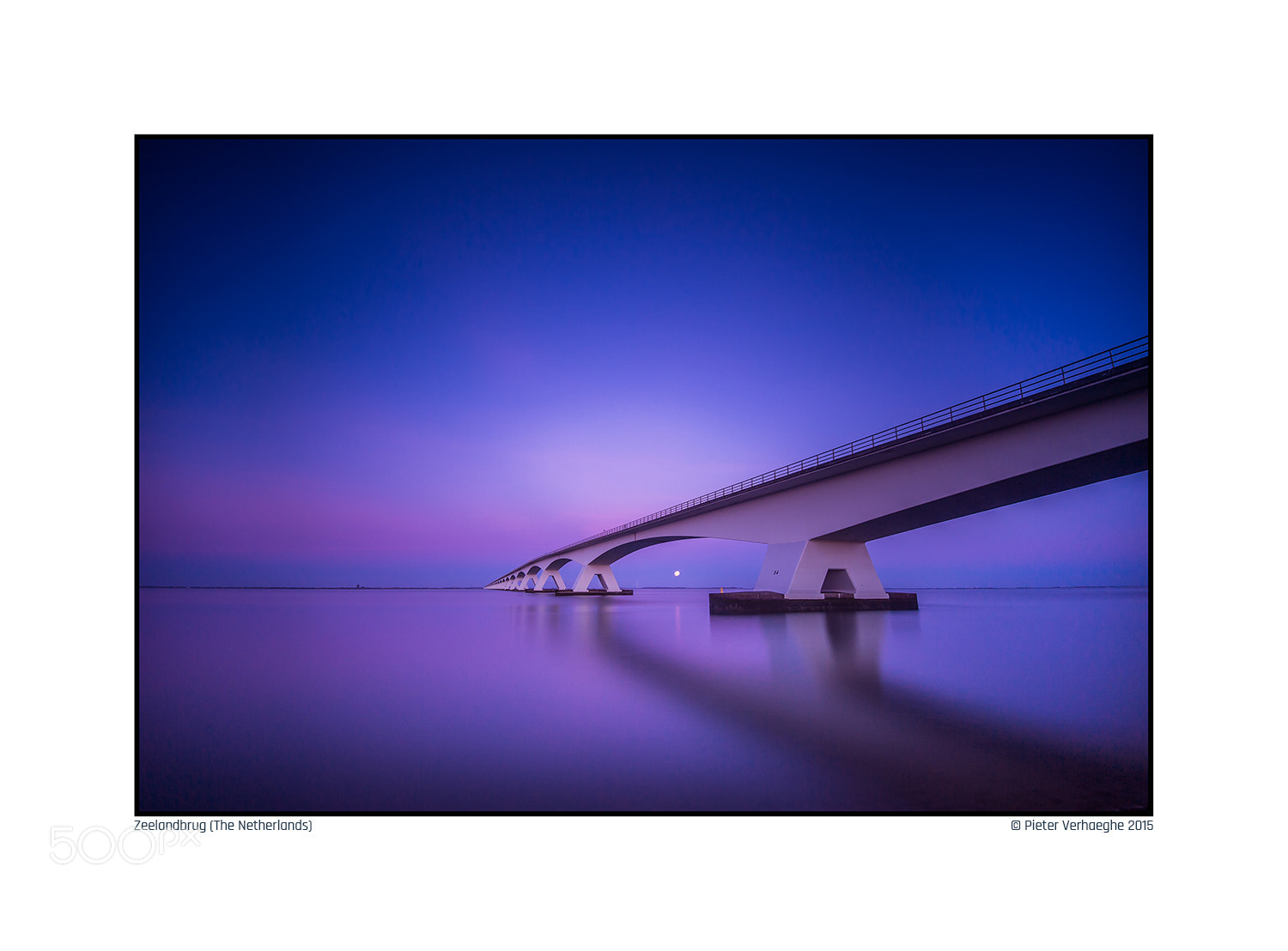 Nikon D4 sample photo. Zeelandbrug photography