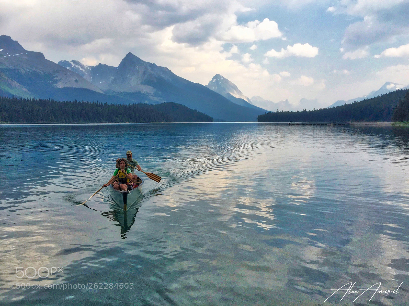 Apple iPhone 6 Plus sample photo. Maligne lake - jasper photography