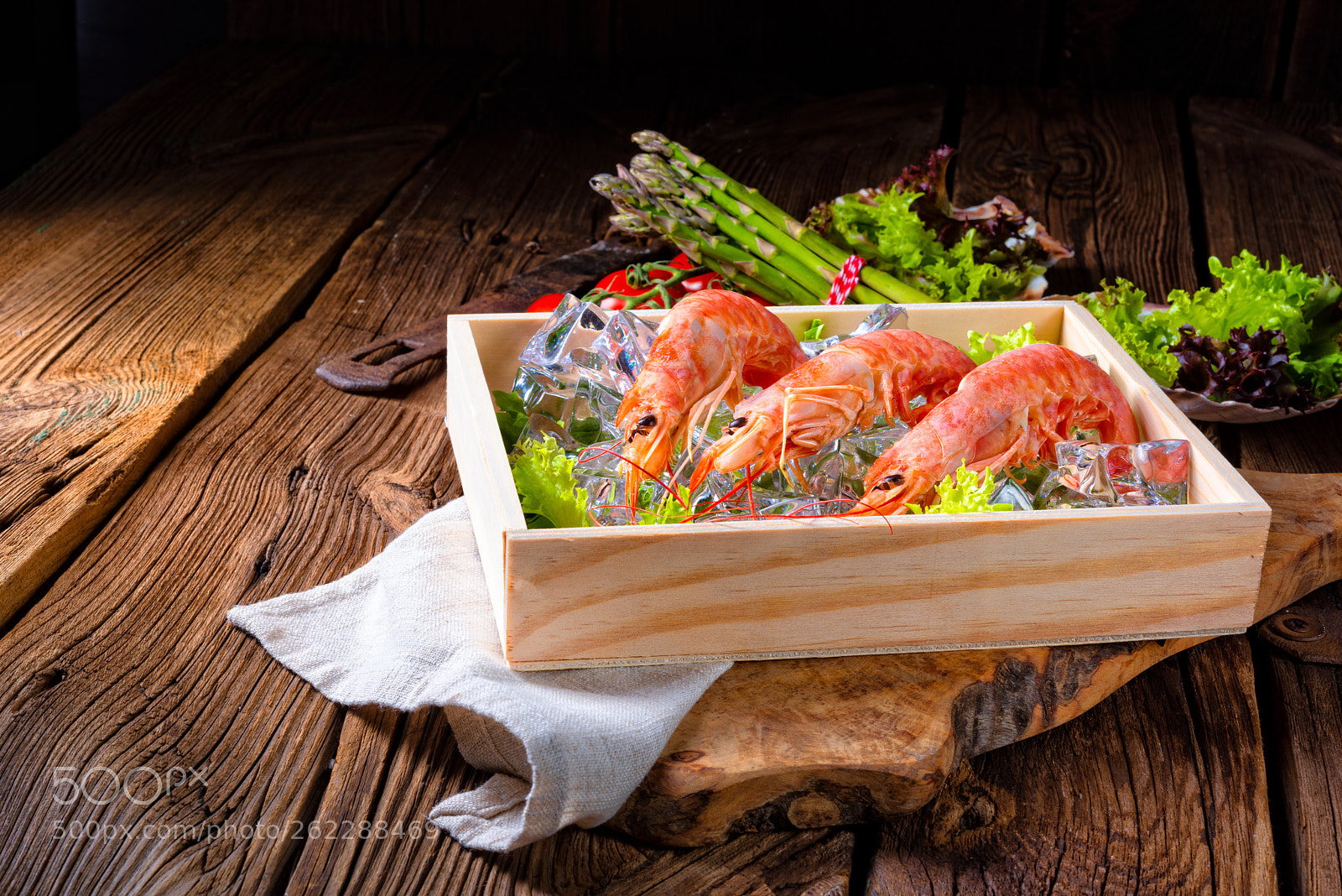 Nikon D810 sample photo. Cooked argentine red prawns photography