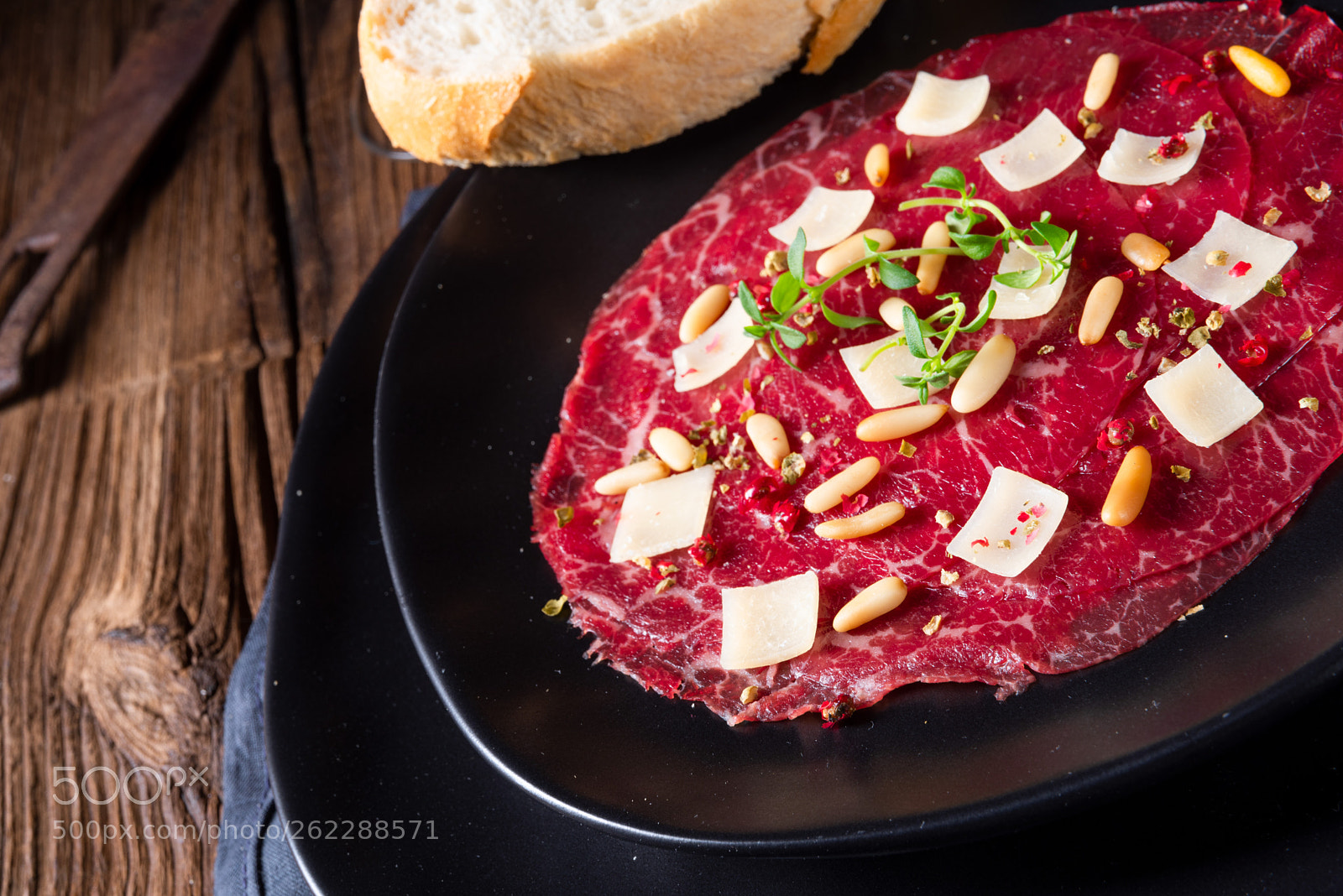 Nikon D810 sample photo. Carpaccio of beef with photography