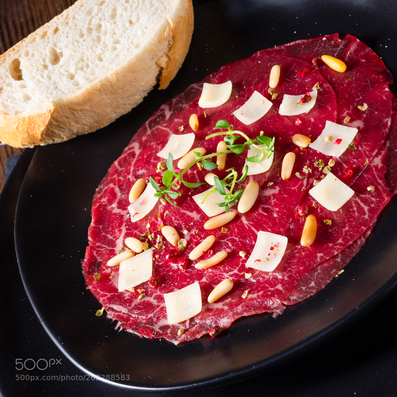 Nikon D810 sample photo. Carpaccio of beef with photography