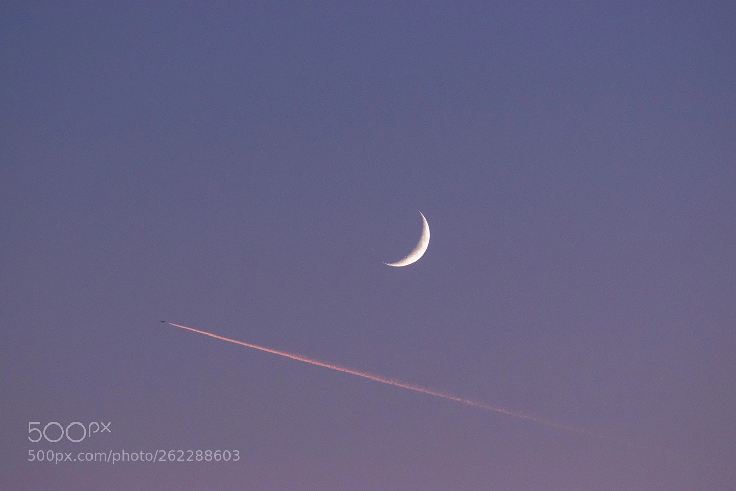 Nikon D5300 sample photo. Sunset jet stream photography