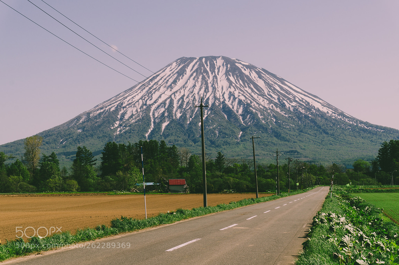 Sony Alpha a5000 (ILCE 5000) sample photo. Mount yotei in hokkaido photography