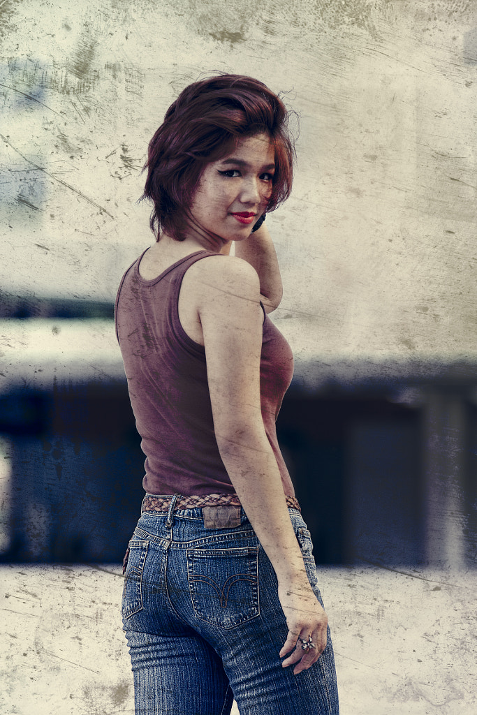 Blue Jeans Female Model Thailand By Foto Pretty 500px