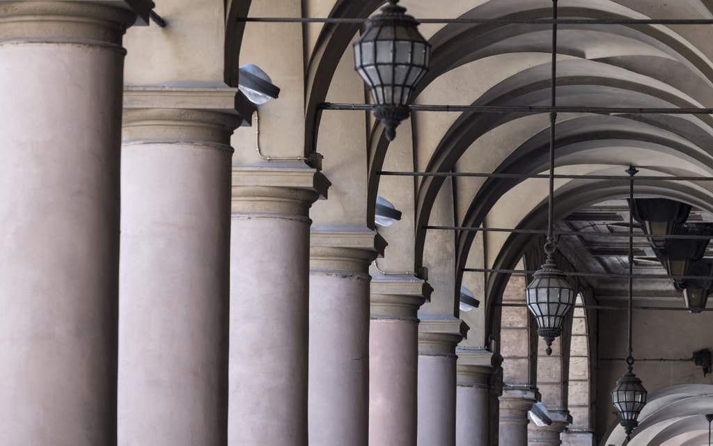 Bologna (Italy): typical portico by Claudio G. Colombo on 500px.com