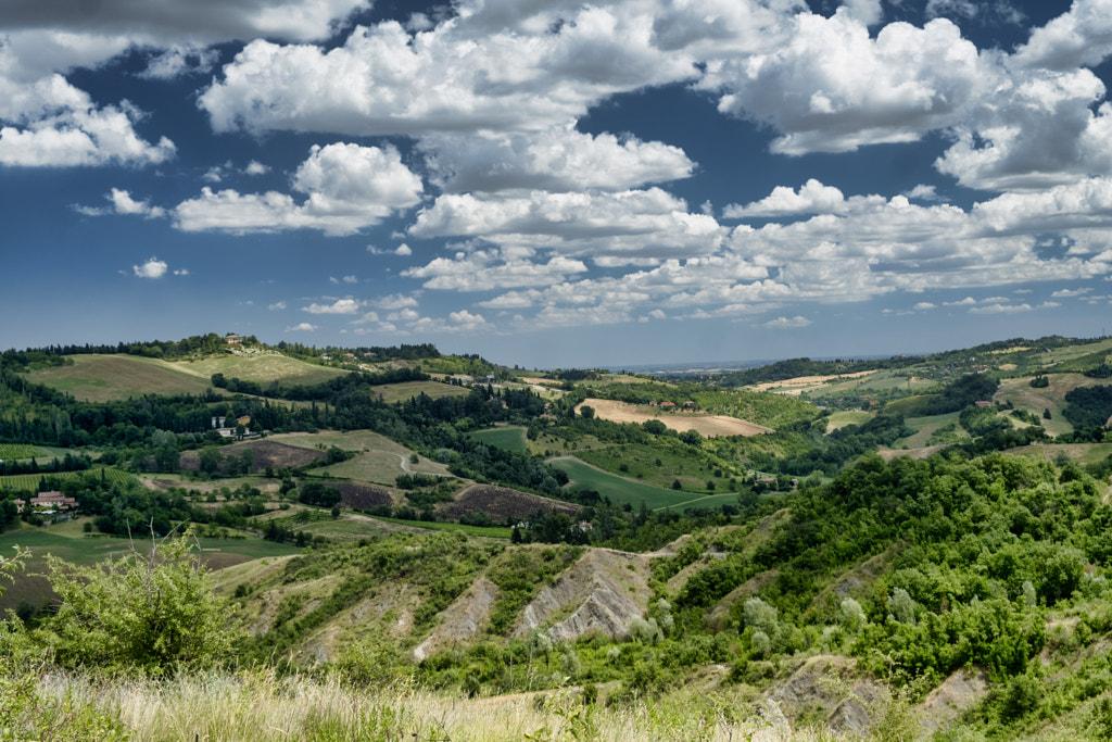 Landscape near Bologna at summer (Sabbiuno) by Claudio G. Colombo on 500px.com