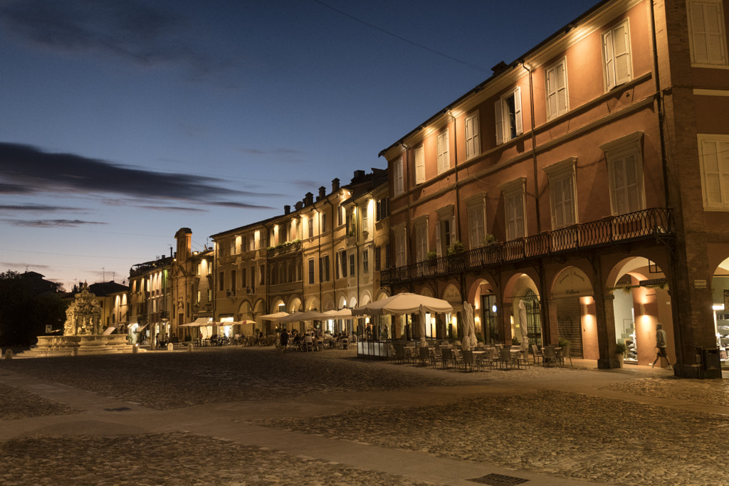 Cesena (Italy): the city at evening by Claudio G. Colombo on 500px.com